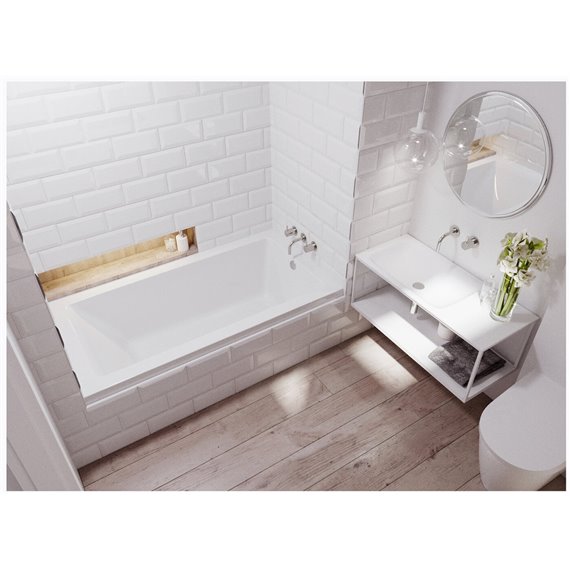 MIROLIN BO64R0001 AMALFI ALCOVE BATH