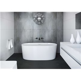 Freestanding bathtub HAWAII STONE - 180 x 85 cm - Mineral Cast