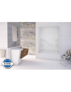 MIROLIN FPL13R1 WHITE FREE LIVING PARKER 16 MULTI WHITE BARS