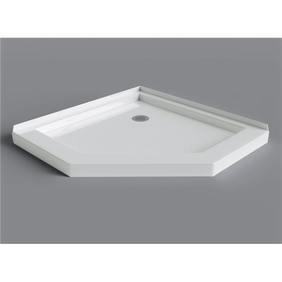 MIROLIN SB38NA1 WHITE 38" NEO ANGLE BASE