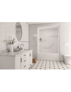 MIROLIN TSH51L1 WHITE HAMPTON TUB SHOWER