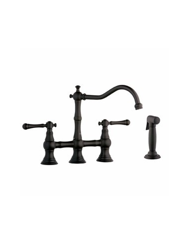 GROHE 20158 Bridgeford Bridge Kitchen Faucet wspray