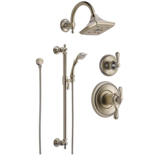 BRIZO CHARLOTTE KIT224CH 2-WAY THERMOSTATIC SHOWER KIT