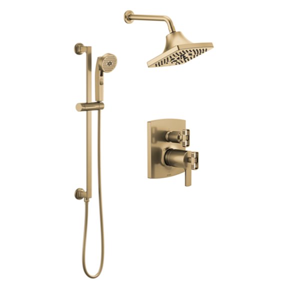 BRIZO KINTSU KIT223KN 2-WAY THERMOSTATIC SHOWER KIT