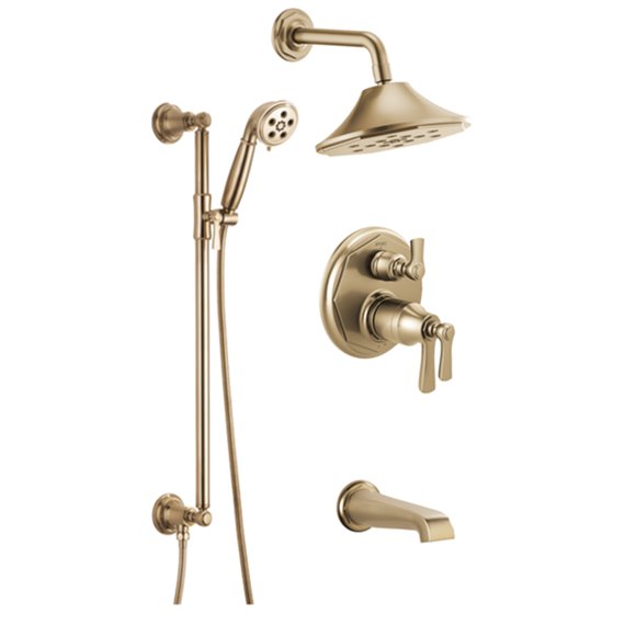 BRIZO ROOK KIT334RK 3-WAY THERMOSTATIC SHOWER KIT