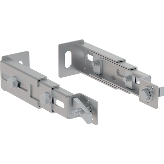 GEBERIT 111.064.00.1 DUOFIX SET OF FOOT FASTENER ON REAR WALL 2 PC. 