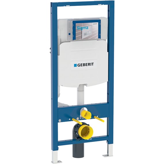 GEBERIT 111.902.00.5 DUOFIX ELEMENT FOR WALL-HUNG WC 120 CM WITH SIGMA CONCEALED CISTERN 12 CM 4.8 / 3 LITERS