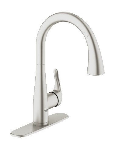 GROHE 30211 Elberon Pull-Down Kitchen Faucet