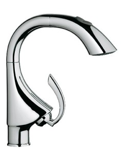 GROHE 32073 K4 Prep Sink Pull-out w Handspray
