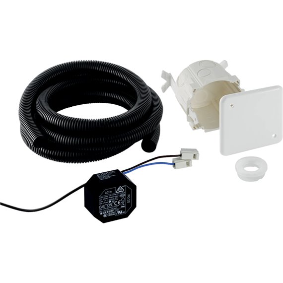GEBERIT 115.861.00.1 INSTALLATION SET FOR GEBERIT WC FLUSH CONTROLS WITH ELECTRONIC FLUSH ACTUATION