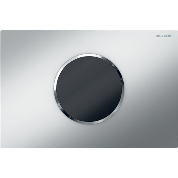 GEBERIT 115.908.KN.1 WC FLUSH CONTROL WITH DUAL FLUSH ACTUATOR PLATE SIGMA10 MATT