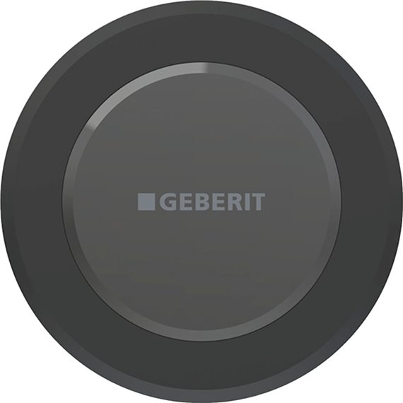 GEBERIT 115.936.14.6 WC FLUSH CONTROL WITH DUAL FLUSH TYPE 10 IR BUTTON BLACK MATT