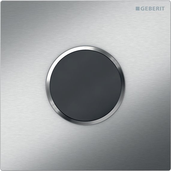 GEBERIT 116.035.SN.1 URINAL FLUSH CONTROL WITH COVER PLATE TYPE 10 STAINLESS STEEL