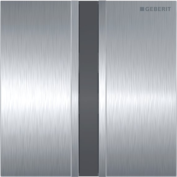 GEBERIT 116.036.GH.1 URINAL FLUSH CONTROL WITH COVER PLATE TYPE 50 CHROME-PLATED BRUSHED