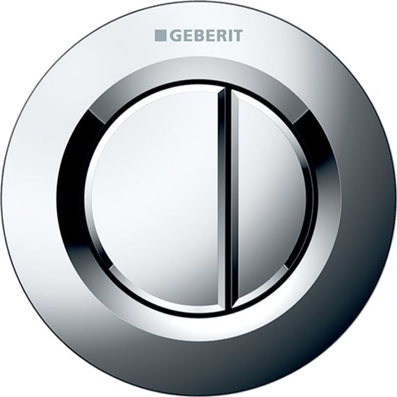 GEBERIT 116.043.21.1 REMOTE FLUSH ACTUATION TYPE 01 PNEUMATIC BRIGHT