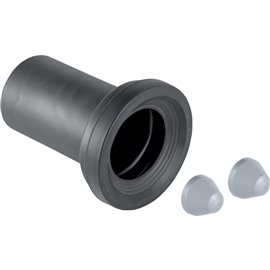 GEBERIT 152.425.46.1 STRAIGHT CONNECTOR WITH SLEEVE AND...