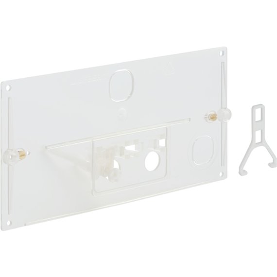 GEBERIT 240.026.00.1 PROTECTION PLATE WITH BRACE AND LEVER MECHANISM