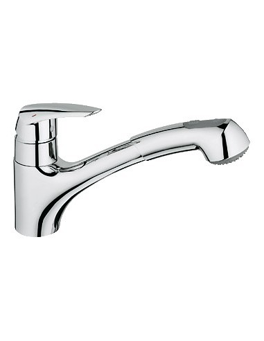 GROHE 33330 Eurodisc Kitchen Faucet Pull-Out dual spray