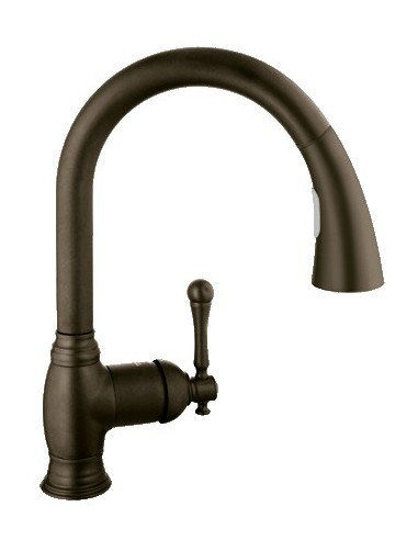 GROHE 33870 Bridgeford Kitchen w Pull Down Spray