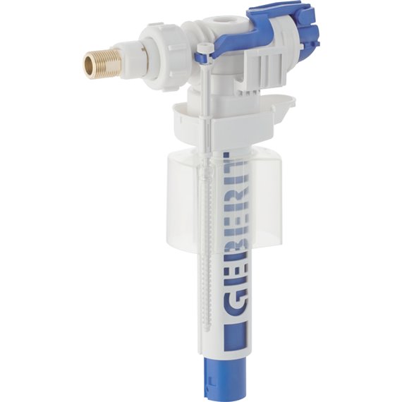 GEBERIT 240.700.00.1 FILL VALVE TYPE 380 LATERAL WATER SUPPLY CONNECTION 3/8" NIPPLE MADE OF BRASS