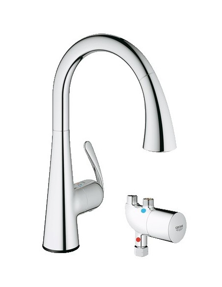 GROHE 30226 LadyLux Cafe Touch wMicroTherm Unit