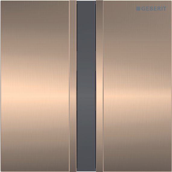 GEBERIT 241.926.QB.1 COVER PLATE TYPE 50 RED GOLD / BRUSHED