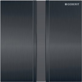 GEBERIT 241.926.QD.1 COVER PLATE TYPE 50 BLACK CHROME /...