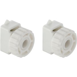 GEBERIT 242.046.00.1 SET OF PLASTIC UNION NUTS FOR...