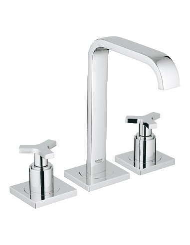 GROHE 20148 Grohe Allure 3-hole lavatory wideset cross handles