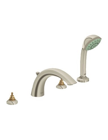 GROHE 25072 Arden 4-hole Roman Tub w Handshower