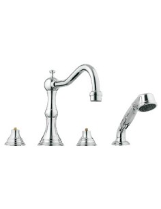 GROHE 25080 Bridgeford 4-Hole Roman Tub Filler