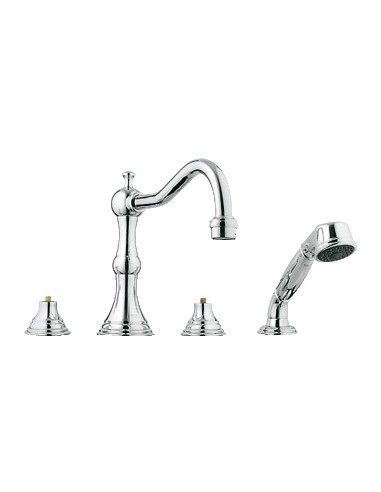 GROHE 25080 Bridgeford 4-Hole Roman Tub Filler