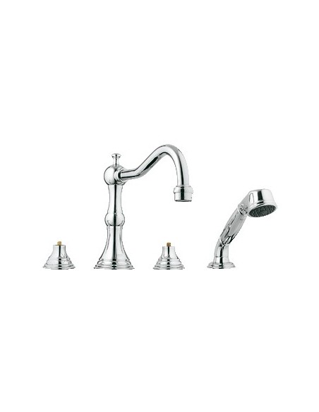 GROHE 25080 Bridgeford 4-Hole Roman Tub Filler
