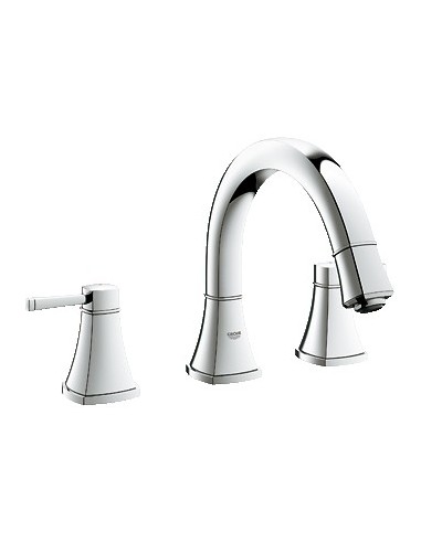 GROHE 25154 Grandera Roman Tub Filler Two Handle Chrome