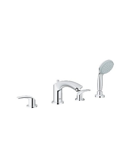 GROHE 25170 Eurosmart Roman Tub Filler 2 hdl with hand shower
