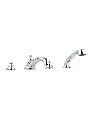 GROHE 25502 Seabury 4-Hole Roman Tub Filler wHandshower