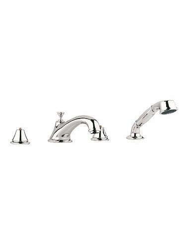 GROHE 25502 Seabury 4-Hole Roman Tub Filler wHandshower