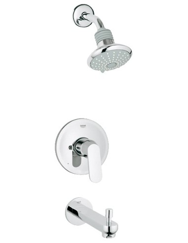 GROHE 35019 Eurosmart Cosmopolitan Tub and Shower Combo