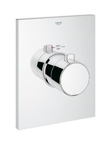 GROHE 27620 Grohtherm F Custom Shower THM trim with control module
