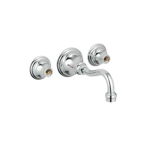 GROHE 20135 Bridgeford Lavatory Wall Trim 7 spout