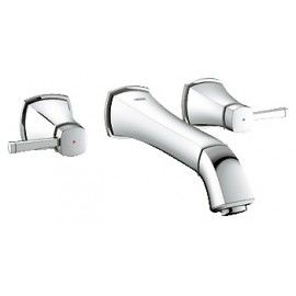 GROHE 20416 Grandera 3-Hole Wall Mount Vessel Trim 9 14...