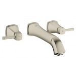 GROHE 20416 Grandera 3-Hole Wall Mount Vessel Trim 9 14 Spout Reach Chrome