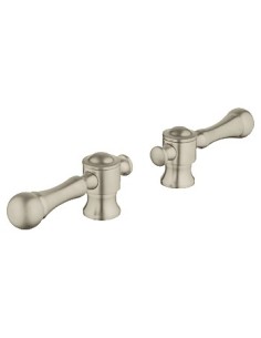 Grohe 18244 Bridgeford Short Lever Handle Pair 2