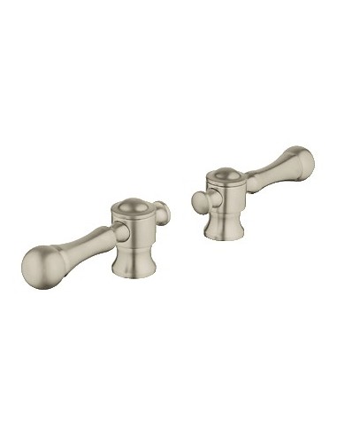 GROHE 18244 Bridgeford Short Lever Handles Pair