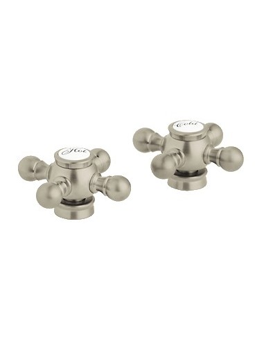 GROHE 18733 Geneva Cross Handles Pair