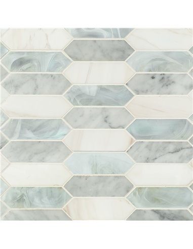 MSI Cienega Springs Picket Glass Backsplash Tile - Box