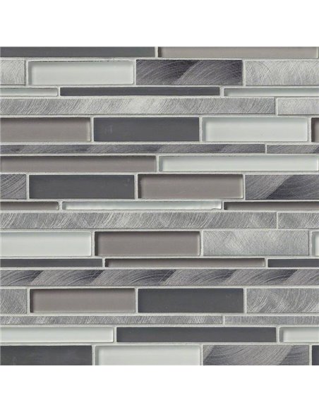 MSI Cityscape Interlocking Glass & Metal Tile - Box