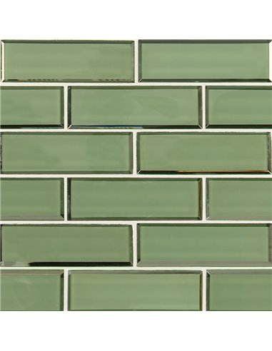 MSI Evergreen Beveled 2X6 Subway Tile - Box