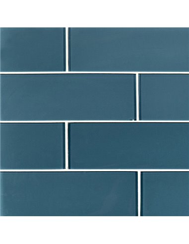 MSI Haiku Sapphire Glass Tile 3X9 - Box