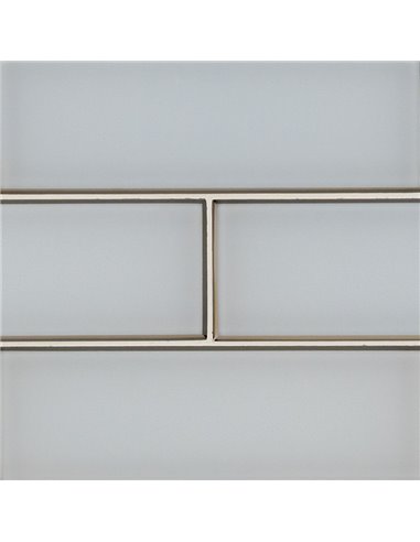 MSI Ice Bevel Glass Tile 4X12 - Box